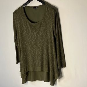 rxb Womens Top XL Stretchy Longer in the Back for Leggings